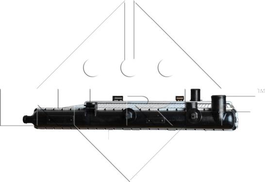 NRF 53531 - Radiators, Motora dzesēšanas sistēma autodraugiem.lv