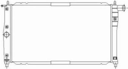 NRF 53647 - Radiators, Motora dzesēšanas sistēma autodraugiem.lv