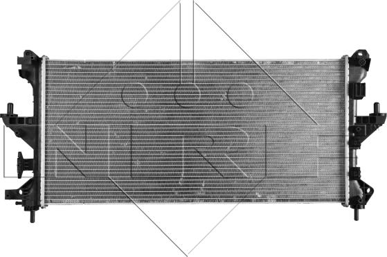 NRF 53199 - Radiators, Motora dzesēšanas sistēma autodraugiem.lv