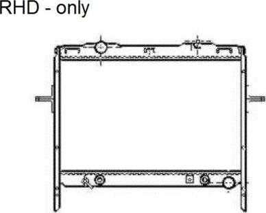 NRF 53369 - Radiators, Motora dzesēšanas sistēma autodraugiem.lv