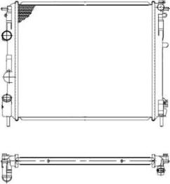 NRF 53210 - Radiators, Motora dzesēšanas sistēma autodraugiem.lv