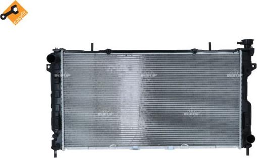 NRF 53734 - Radiators, Motora dzesēšanas sistēma autodraugiem.lv