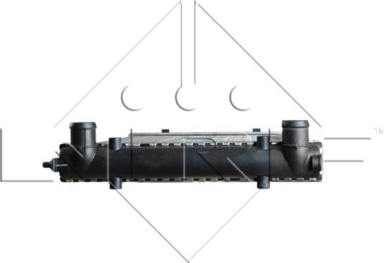 NRF 529501 - Radiators, Motora dzesēšanas sistēma autodraugiem.lv