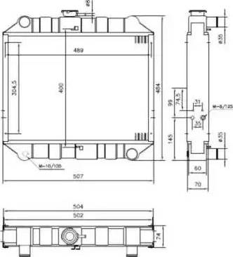 NRF 52032 - Radiators, Motora dzesēšanas sistēma autodraugiem.lv