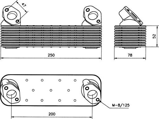 NRF 31039 - Eļļas radiators, Motoreļļa autodraugiem.lv