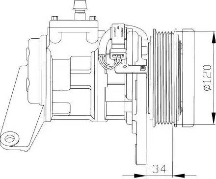NRF 32092G - Kompresors, Gaisa kond. sistēma autodraugiem.lv