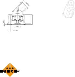 NRF 725115 - Termostats, Dzesēšanas šķidrums autodraugiem.lv