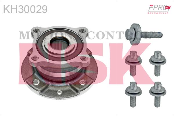 NSK KH30029 - Riteņa rumbas gultņa komplekts autodraugiem.lv