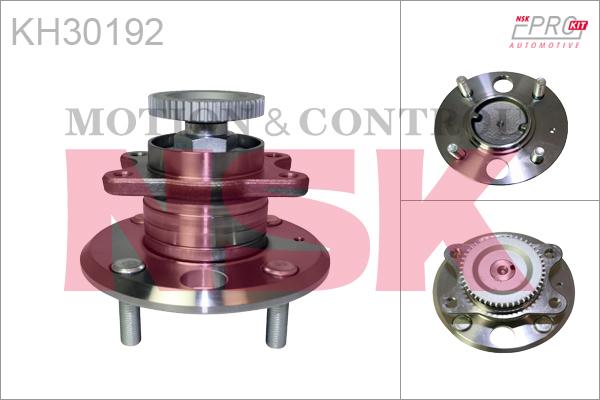 NSK KH30192 - Riteņa rumbas gultņa komplekts autodraugiem.lv