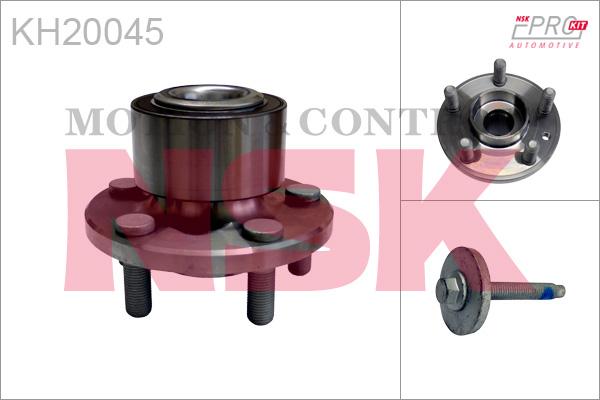 NSK KH20045 - Riteņa rumbas gultņa komplekts autodraugiem.lv