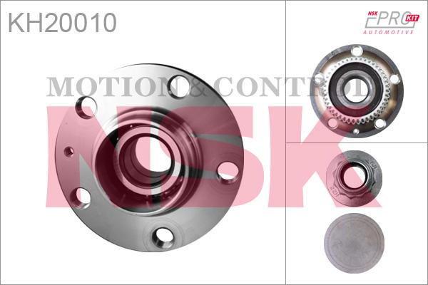 NSK KH20010 - Riteņa rumbas gultņa komplekts autodraugiem.lv