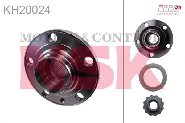 NSK KH20024 - Riteņa rumbas gultņa komplekts autodraugiem.lv