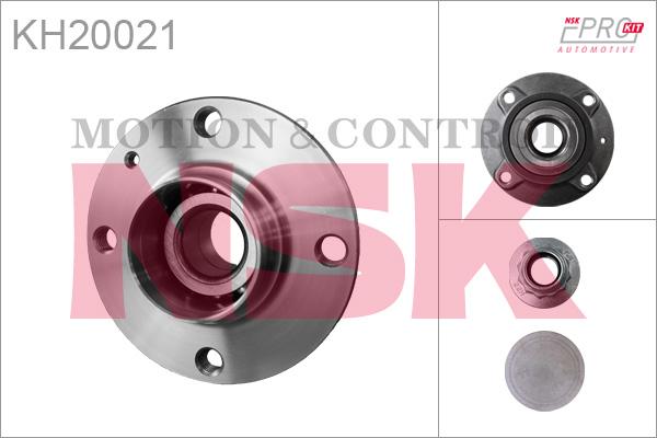 NSK KH20021 - Riteņa rumbas gultņa komplekts autodraugiem.lv