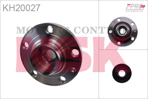 NSK KH20027 - Riteņa rumbas gultņa komplekts autodraugiem.lv