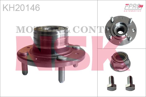 NSK KH20146 - Riteņa rumbas gultņa komplekts autodraugiem.lv