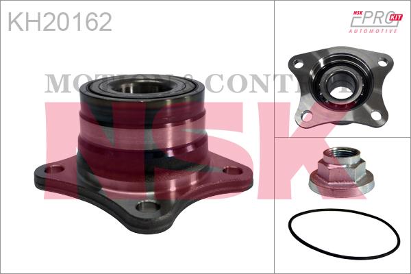 NSK KH20162 - Riteņa rumbas gultņa komplekts autodraugiem.lv