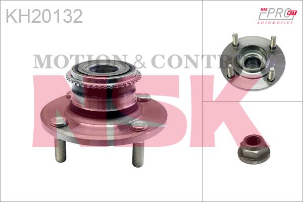 NSK KH20132 - Riteņa rumbas gultņa komplekts autodraugiem.lv