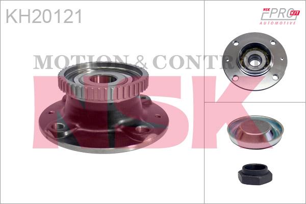 NSK KH20121 - Riteņa rumbas gultņa komplekts autodraugiem.lv