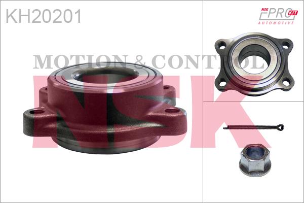 NSK KH20201 - Riteņa rumbas gultņa komplekts autodraugiem.lv
