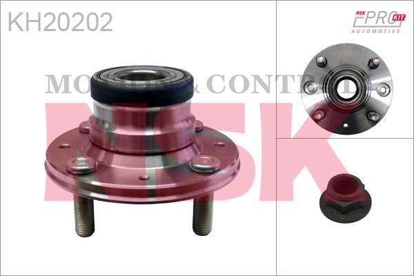 NSK KH20202 - Riteņa rumbas gultņa komplekts autodraugiem.lv