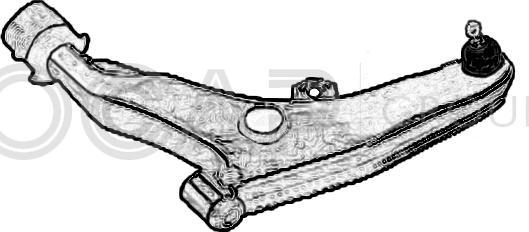 OCAP 0783504 - Neatkarīgās balstiekārtas svira, Riteņa piekare autodraugiem.lv