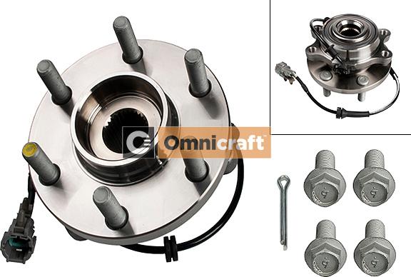 Omnicraft 2466802 - Riteņa rumbas gultņa komplekts autodraugiem.lv