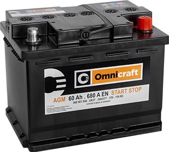 Omnicraft 2402377 - Startera akumulatoru baterija autodraugiem.lv