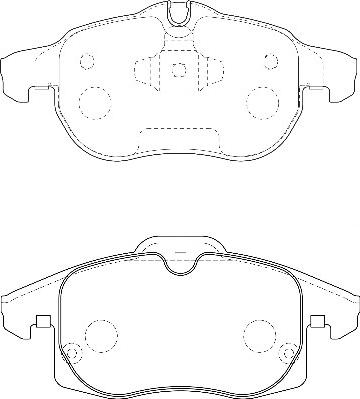 Omnicraft 2134910 - Bremžu uzliku kompl., Disku bremzes autodraugiem.lv