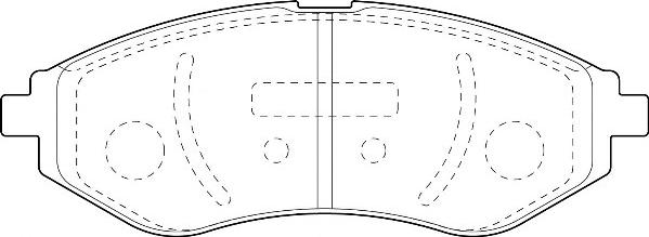 Omnicraft 2134934 - Bremžu uzliku kompl., Disku bremzes autodraugiem.lv