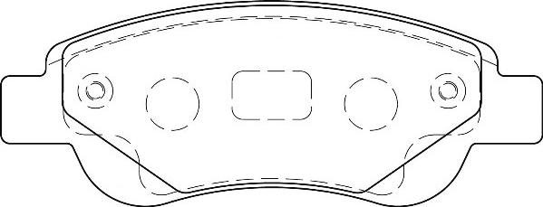 Omnicraft 2134856 - Bremžu uzliku kompl., Disku bremzes autodraugiem.lv