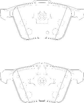 Omnicraft 2135158 - Bremžu uzliku kompl., Disku bremzes autodraugiem.lv