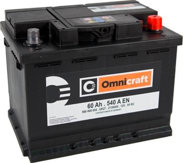 Omnicraft 2130404 - Startera akumulatoru baterija autodraugiem.lv