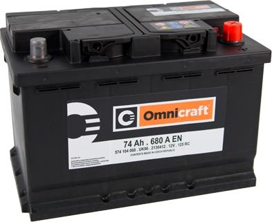 Omnicraft 2130412 - Startera akumulatoru baterija autodraugiem.lv