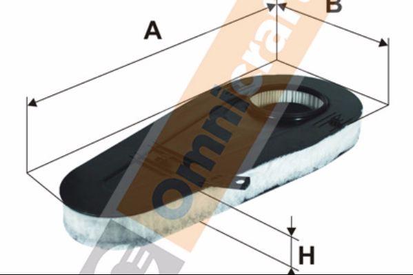 Omnicraft 2133509 - Gaisa filtrs autodraugiem.lv