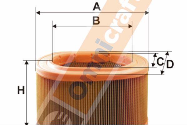 Omnicraft 2133105 - Gaisa filtrs autodraugiem.lv