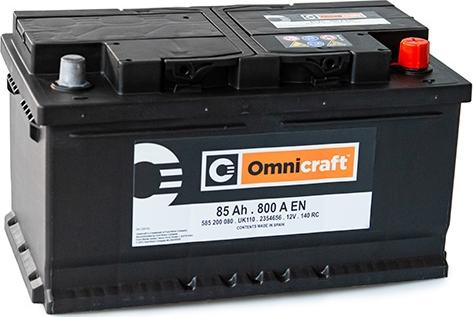Omnicraft 2354656 - Startera akumulatoru baterija autodraugiem.lv