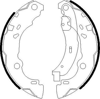 Omnicraft 2255690 - Bremžu loku komplekts autodraugiem.lv