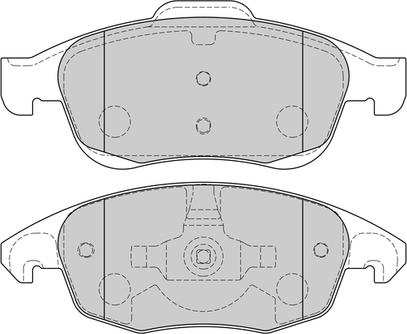 Omnicraft 2230121 - Bremžu uzliku kompl., Disku bremzes autodraugiem.lv