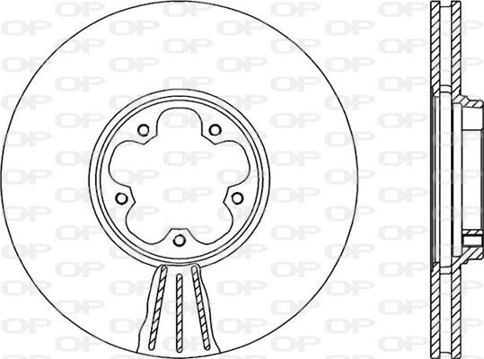 Open Parts BDA1946.20 - Bremžu diski autodraugiem.lv