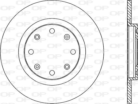 Open Parts BDA1426.10 - Bremžu diski autodraugiem.lv