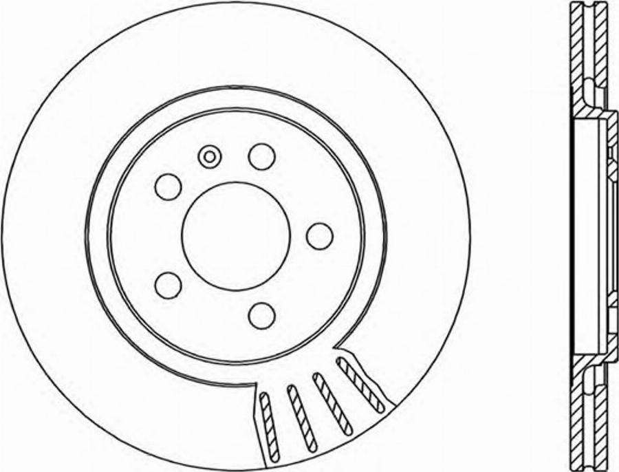 Open Parts BDR1587.20 - Bremžu diski autodraugiem.lv