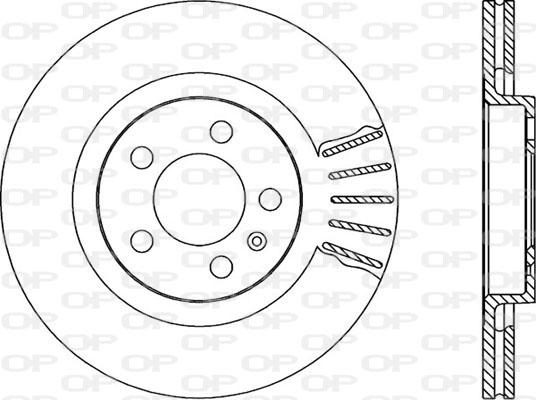 Open Parts BDR1666.20 - Bremžu diski autodraugiem.lv