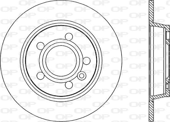 Open Parts BDA1677.10 - Bremžu diski autodraugiem.lv