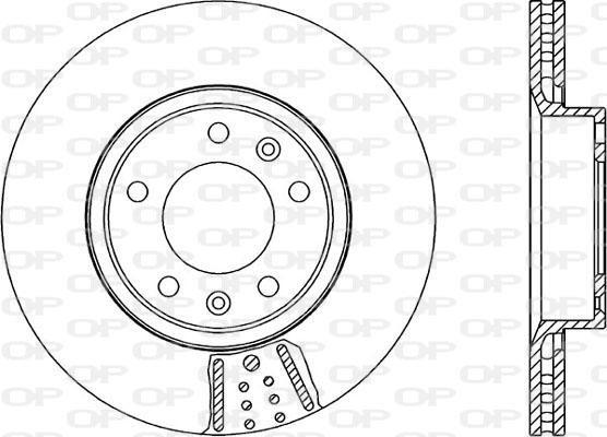 Open Parts BDA1109.20 - Bremžu diski autodraugiem.lv