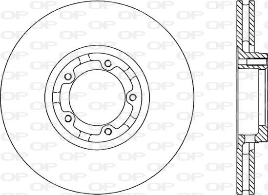 Open Parts BDA1183.20 - Bremžu diski autodraugiem.lv