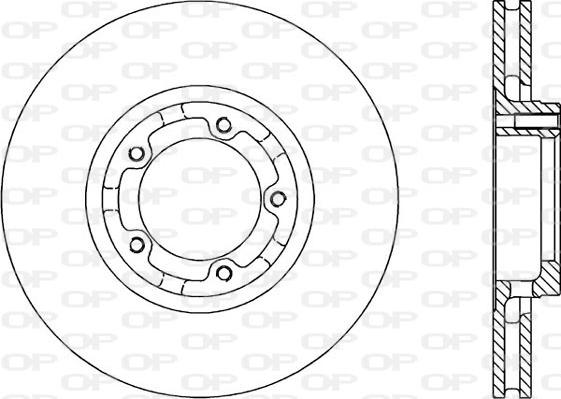 Open Parts BDA1182.20 - Bremžu diski autodraugiem.lv