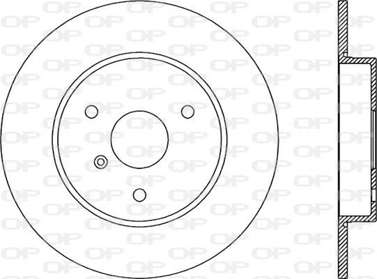 Open Parts BDR1864.10 - Bremžu diski autodraugiem.lv