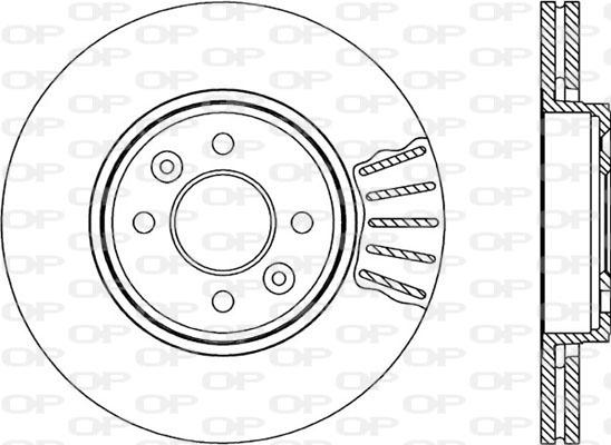 Open Parts BDA1815.20 - Bremžu diski autodraugiem.lv