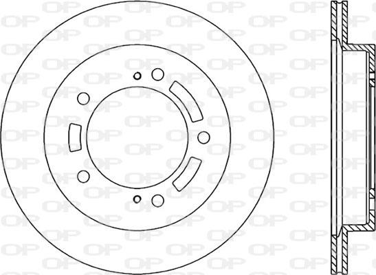 Open Parts BDA1821.20 - Bremžu diski autodraugiem.lv