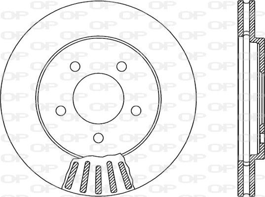 Open Parts BDA1871.20 - Bremžu diski autodraugiem.lv